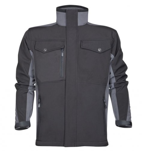 Jacheta softshell dale - negru gri