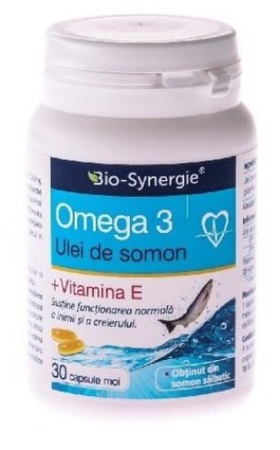 Bio-synergie omega 3 somon +vitam e ctx30 cps