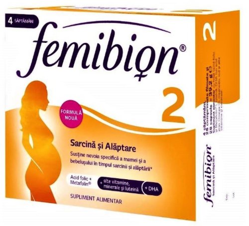 Femibion sarcina sanatoasa 2 ctx56 tablete