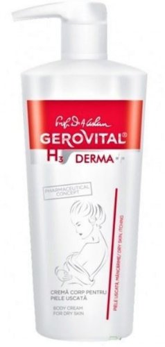 Gerovital h3 derma+ crema de corp pentru piele uscata - 500ml
