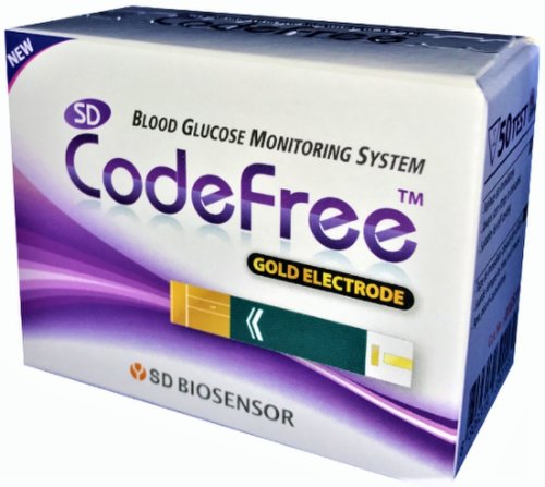 D&g Group  Teste pentru determinarea glicemiei sd codefree - 50 bucati