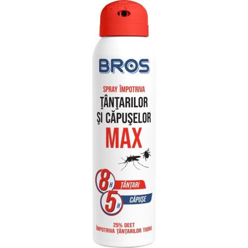 Bros spray impotriva tantarilor si capuselor max 90 ml