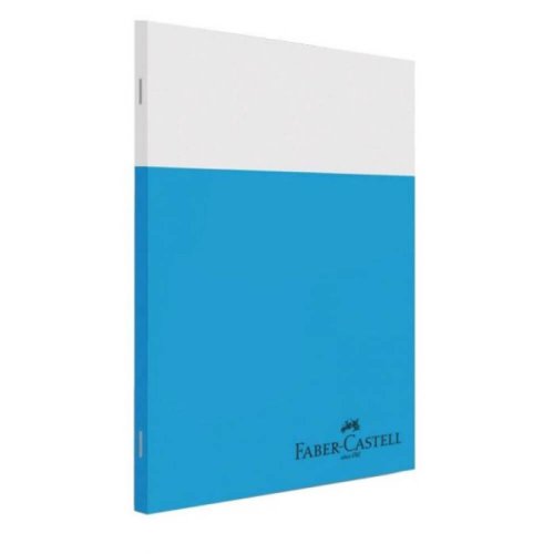 Caiet matematica a4 60 file faber-castell, coperta albastra de plastic