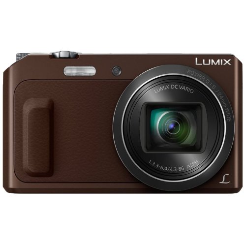 Camera foto compacta panasonic lumix dmc-tz57ep-t, 16 mp, wi-fi, maro