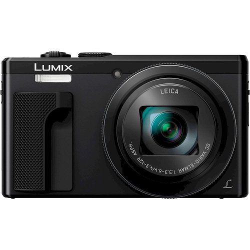 Camera foto compacta panasonic lumix dmc-tz80ep-k, 18.1 mp, 4k, wi-fi, negru