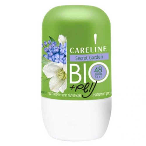 Careline bio roll-on, deodorant, secret garden, 75 ml