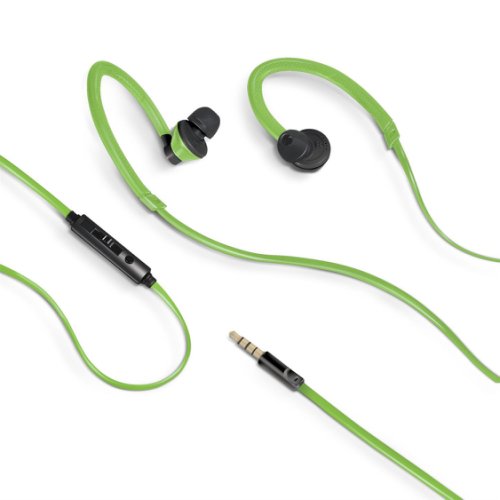 Casti clip-on celly sport airpro100gn, verde
