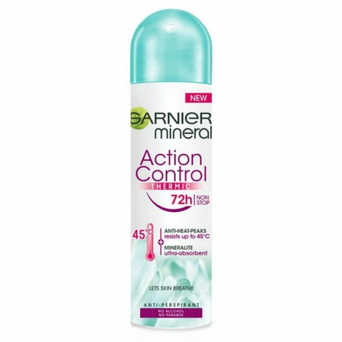 Deodorant spray garnier action control thermic, 150 ml, protectie 72h