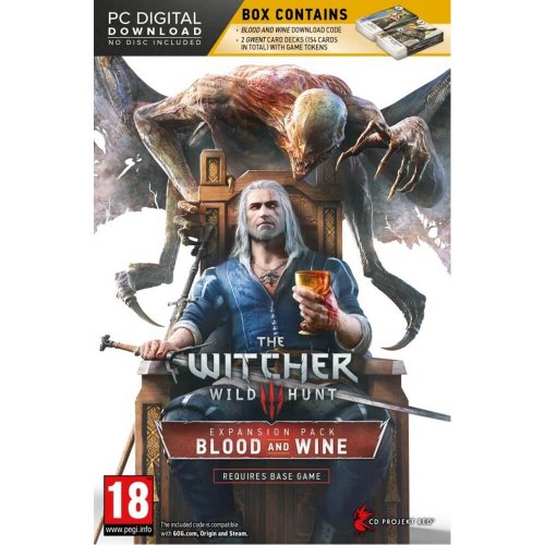 Joc pc the witcher 3 wild hunt blood & wine - expansion pack