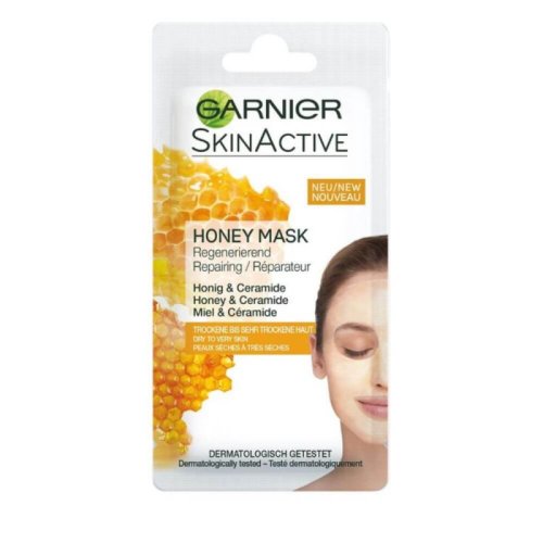 Masca mini garnier skin active honey mask, 8 ml