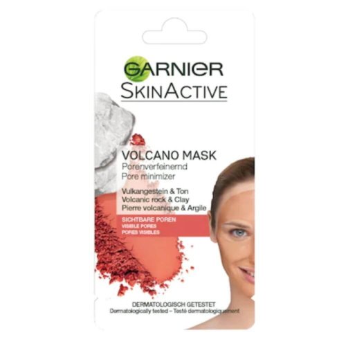 Masca mini garnier skin active volcano mask, 8 ml
