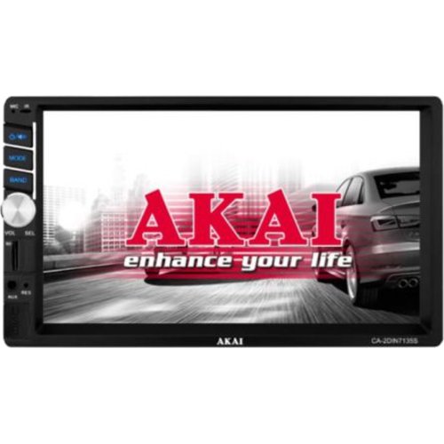 Media player auto akai ca-2din7135s, touchscreen 7
