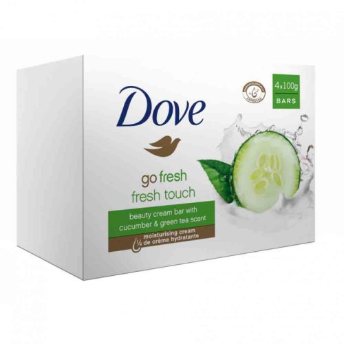 Sapun solid dove go fresh cucumber and green tea, 100 g