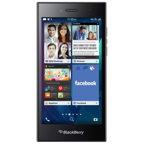 Telefon mobil blackberry leap, 16gb, negru