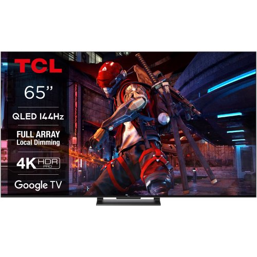 Televizor smart qled tcl 65c745, 164 cm, ultra hd 4k, clasa g