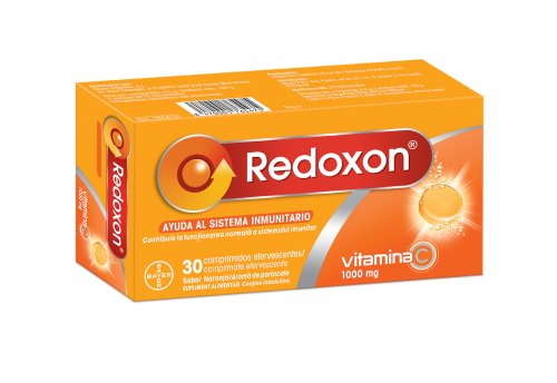 Redoxon vitamina c portocala 1gr 2*15cpr eff
