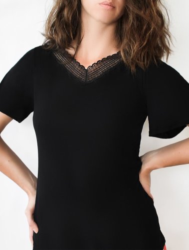 Bluza - simply casual blouse black