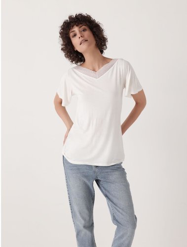 Cotonella Bluza - simply casual blouse white