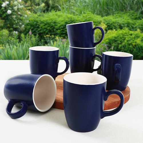 Set cani mug set st101206f992a0000000aet900, albastru inchis, 36x20x27 cm