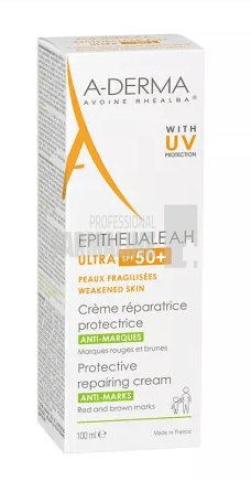 A-derma epitheliale a.h. ultra crema reparatoare spf50+ 100 ml