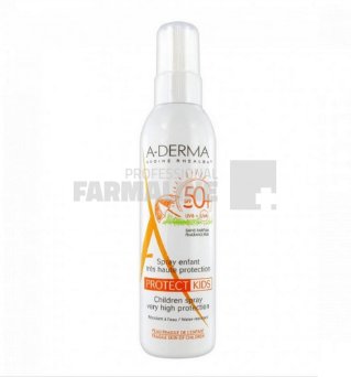 A-derma protect spray protectie solara pentru copii spf50+ 200 ml