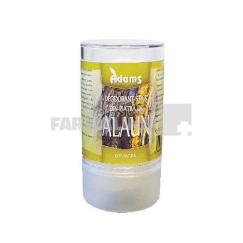Adams cosmetic piatra de alaun deodorant stick 120 g