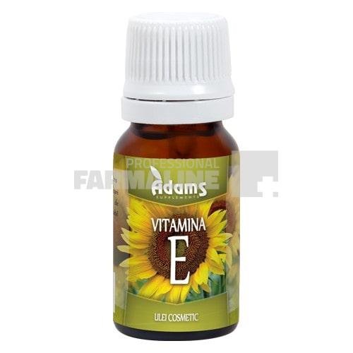 Adams vision vitamina e ulei cosmetic 10 ml