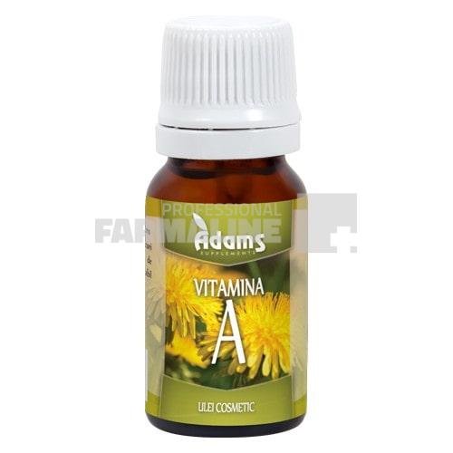 Adams Vision Adams vitamina a ulei uz cosmetic 10 ml