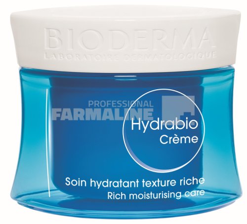 Bioderma hydrabio crema hidratanta piele uscat/sensibila 50 ml
