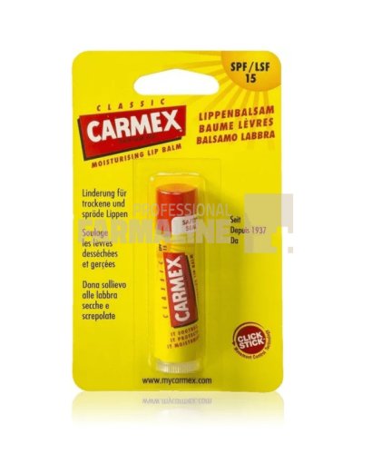 Carmex balsam reparator pentru buze uscate si crapate spf15+ 4,25 g