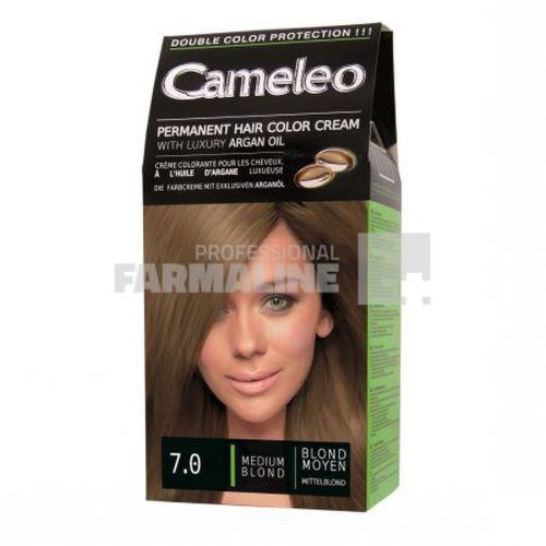 Delia cameleo 7.0 vopsea de par blond 75 g 