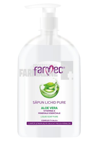Farmec sapun lichid pure aloe vera 500 ml