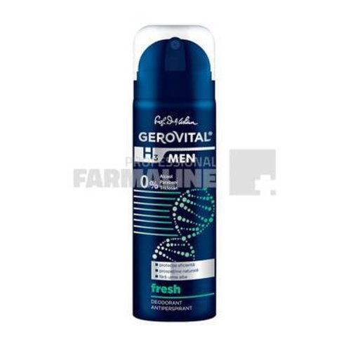 Farmec Gerovital h3 men antiperspirant deodorant spray fresh 150 ml
