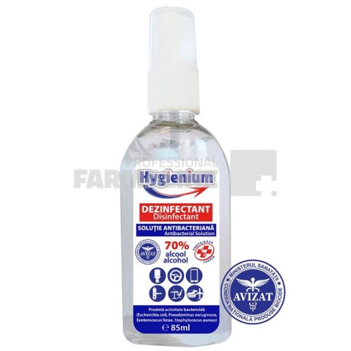 Hygienum solutie antibacteriana cu dezinfectant 85 ml
