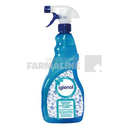 Igienol blue dezinfectant spray fara clor pentru suprafete mici 750ml