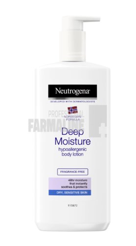 Neutrogena deep moisture lotiune corp intens hidratanta piele uscata si sensibila 400 ml