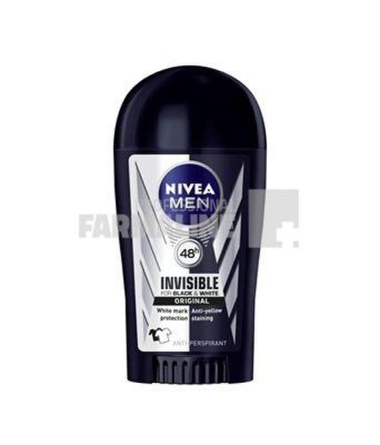 Nivea 82247 men invisible for black   white deodorant stick 40 ml