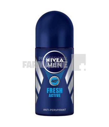 Nivea 82808 men fresh active deodorant roll-on 50 ml