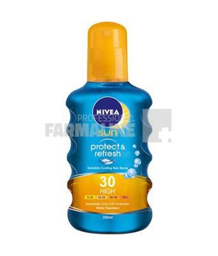 Nivea 85803 sun protect   refresh spray protectie solara spf30 200 ml