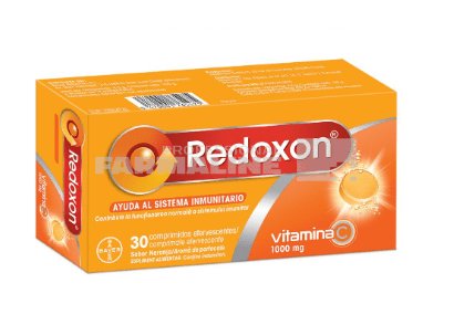 Redoxon vitamina c 1000 mg cu aroma de portocale 30 comprimate efervescente