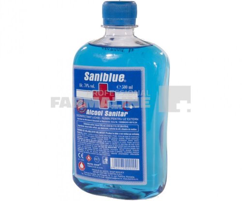 Motel Shop Saniblue alcool sanitar 70% 500 ml