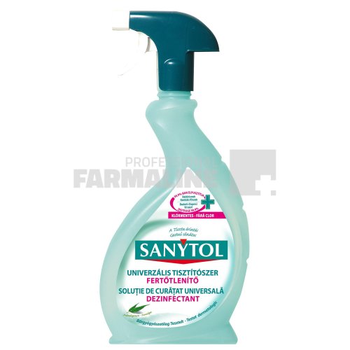 Sanytol dezinfectant multisuprafete anti - alergeni 600 ml (500 ml +100 ml gratis)