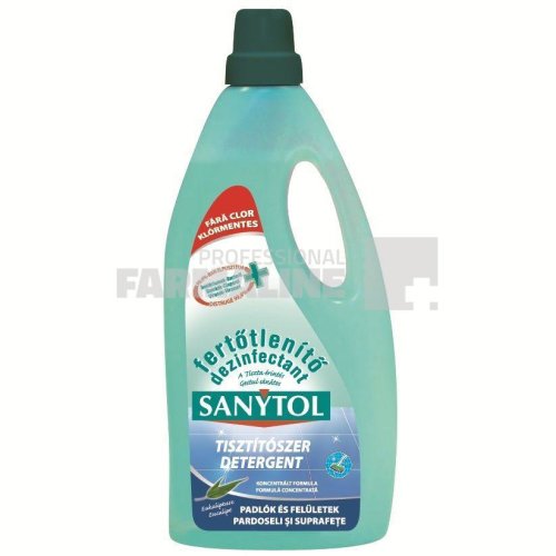 Sanytol dezinfectant pardoseli si suprafete eucalipt 1000 ml