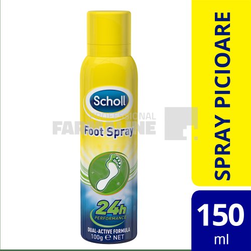 Scholl fresh step spray deodorant pentru picioare 150 ml 