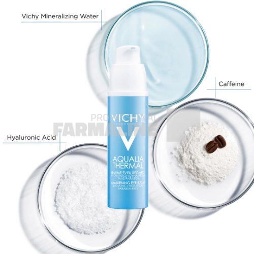 Vichy aqualia thermal balsam hidratant pentru zona ochilor cu efect revigorant 