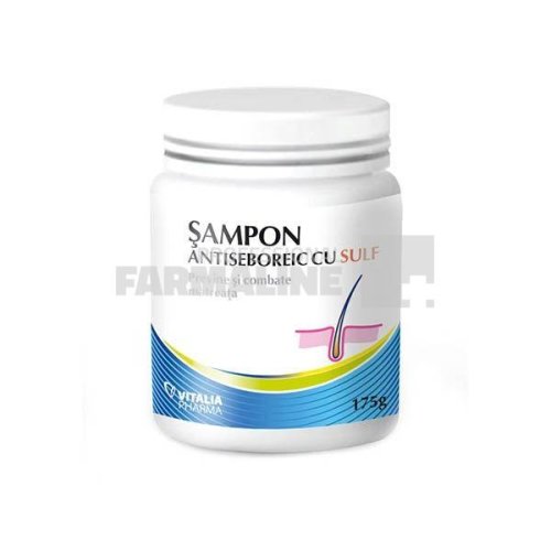 Vitalia pharma sampon antiseboreic cu sulf 175 g