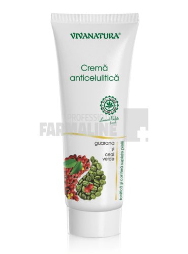 Viva natura crema anticelulitica cu guarana si ceai verde 250 ml