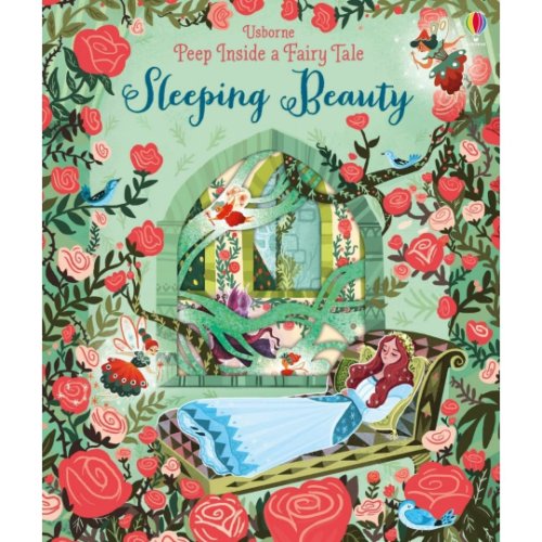 Carte peep inside frumoasa adormita- peep inside a fairy tale sleeping beauty
