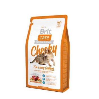 Brit care cat cheeky living outdoor 0.4 kg