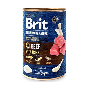Brit premium by nature beef with tripes 400 g
